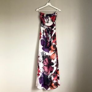 2/$55 NWOT Strapless Maxi Dress